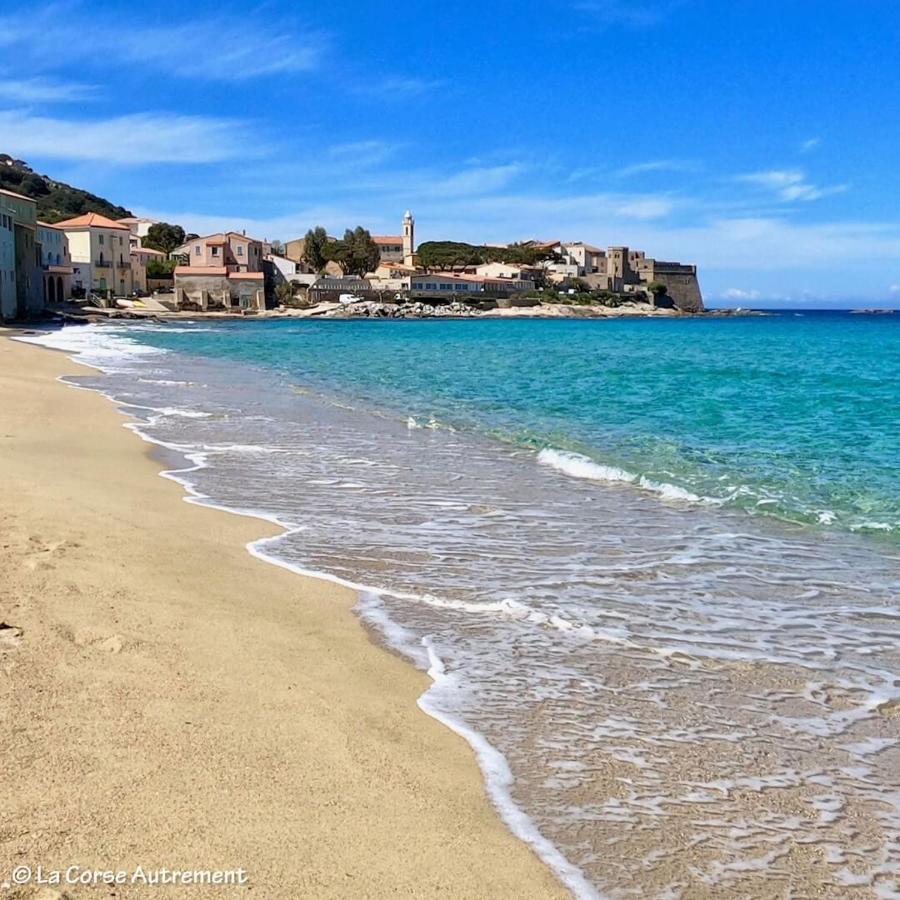 Studio Tout Equipe De 27M2, A 100M De La Mer, Et 500M Des Commerces Algajola  Buitenkant foto